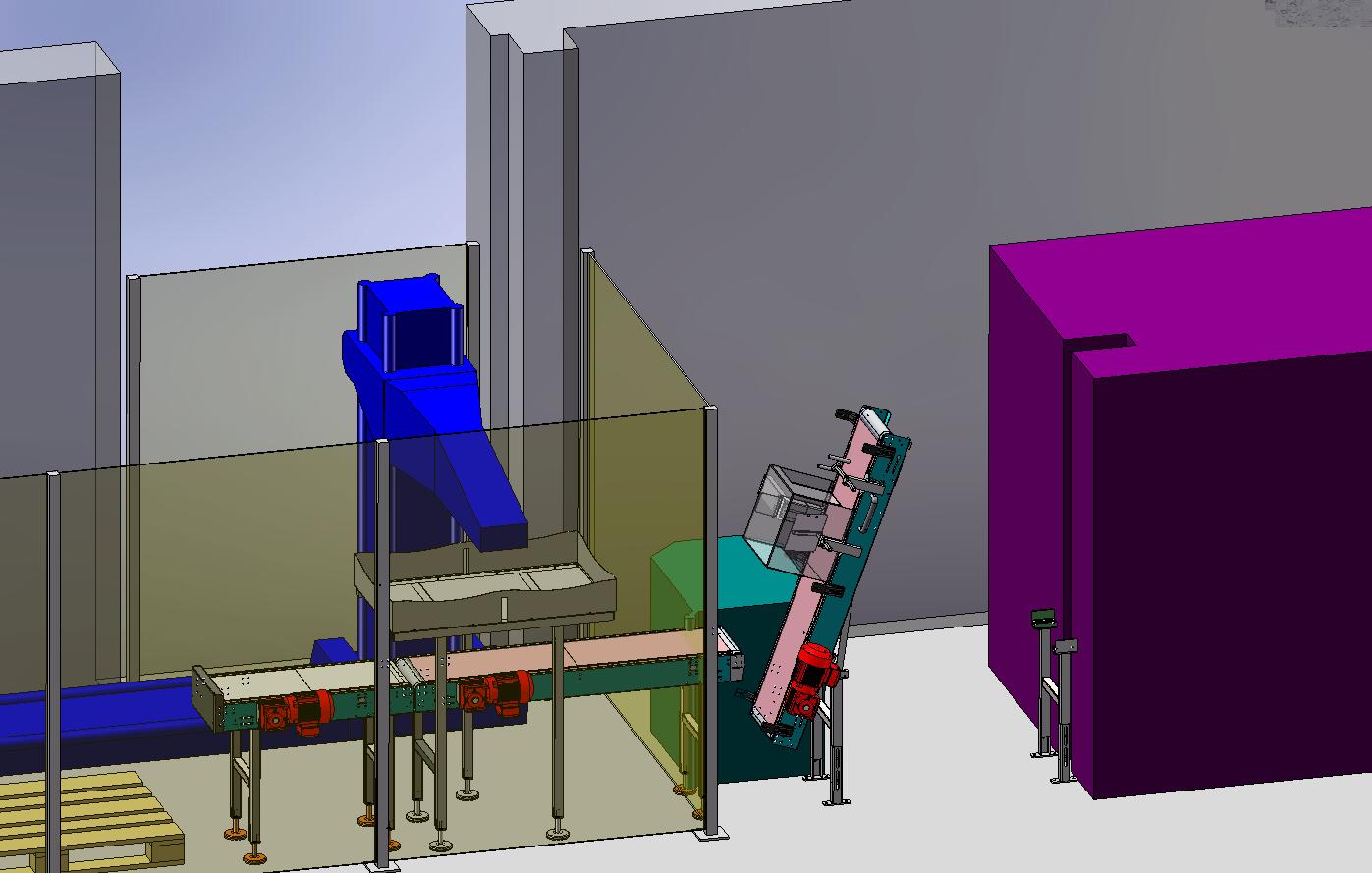 3D-Layout für den PARO bei Hachez