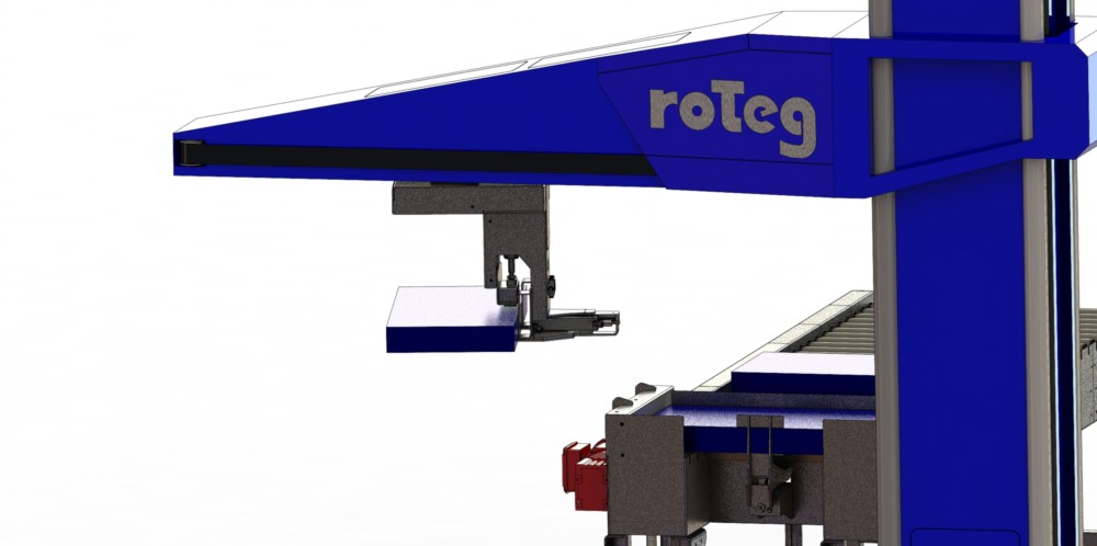 Für die Ordnerdecken haben die roTeg-Konstrukteure einen speziellen Klemmgreifer entwickelt.